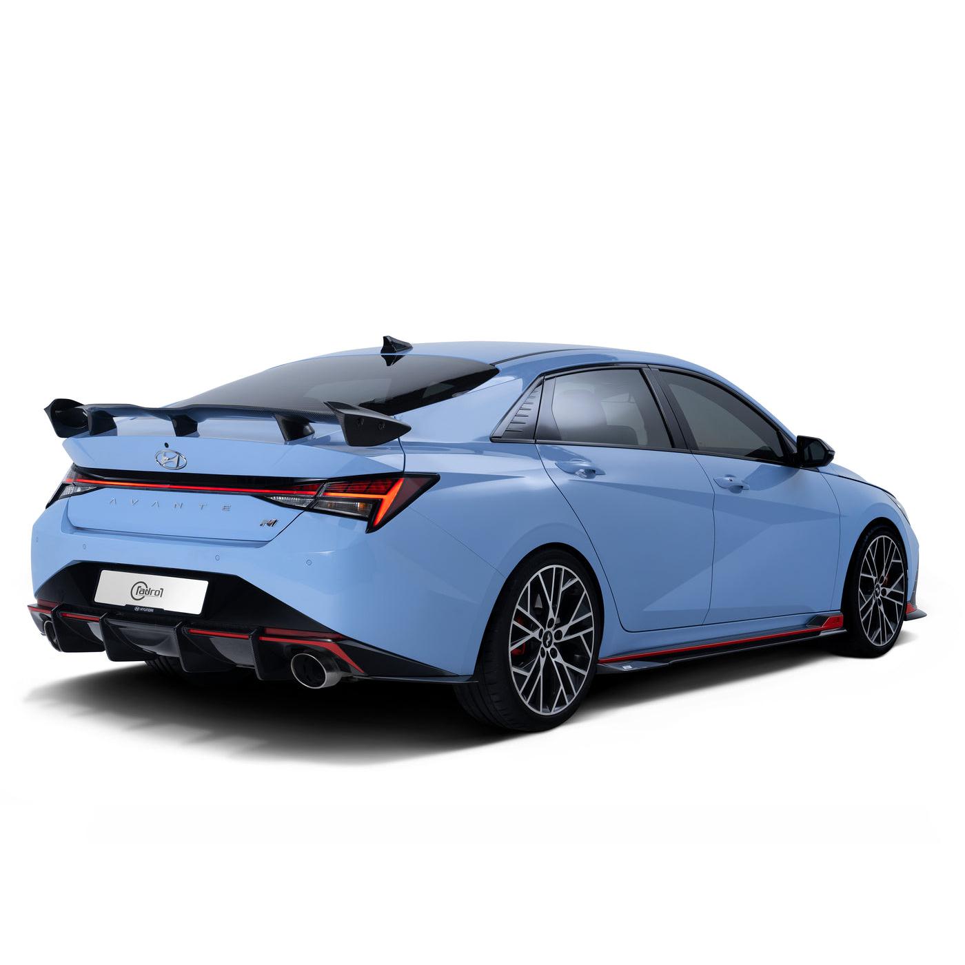 ADRO Hyundai Elantra N Carbon Fiber Side Skirt (2022-2023)