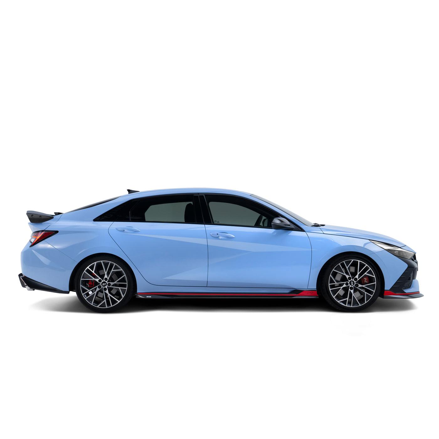 ADRO Hyundai Elantra N Carbon Fiber Side Skirt (2022-2023)