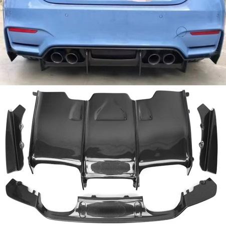 M3/M4 PSM Style 3 Piece Carbon Fibre Diffuser