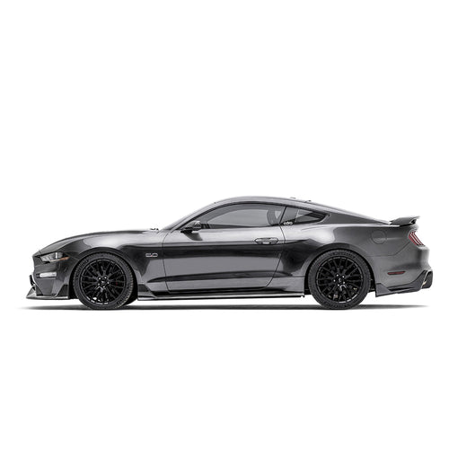 ADRO Ford Mustang Carbon Fiber Side Skirts (2018-2023)