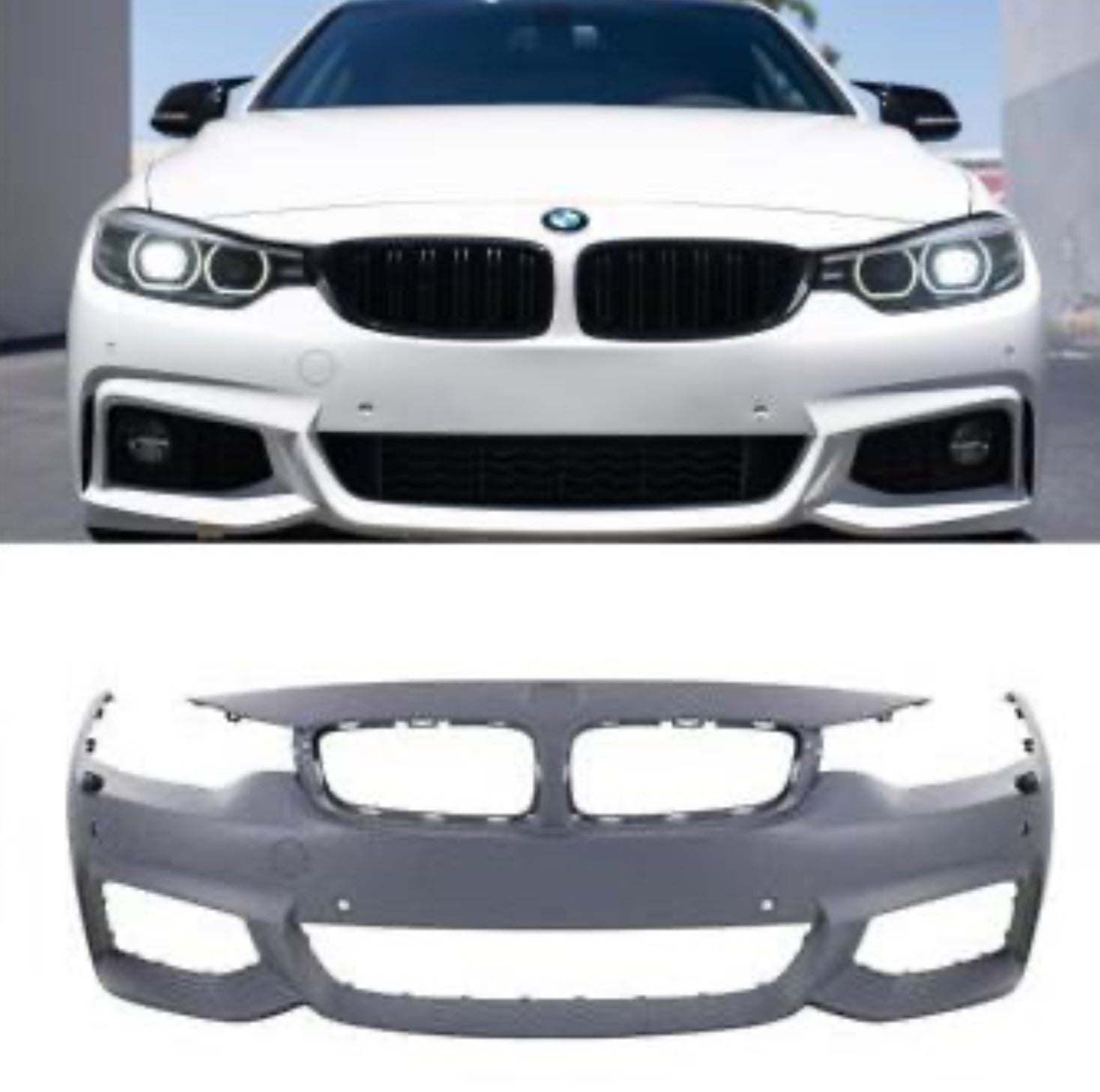 2014-2019 F32 F33 F36 MSPORT FRONT BUMPER SKIN