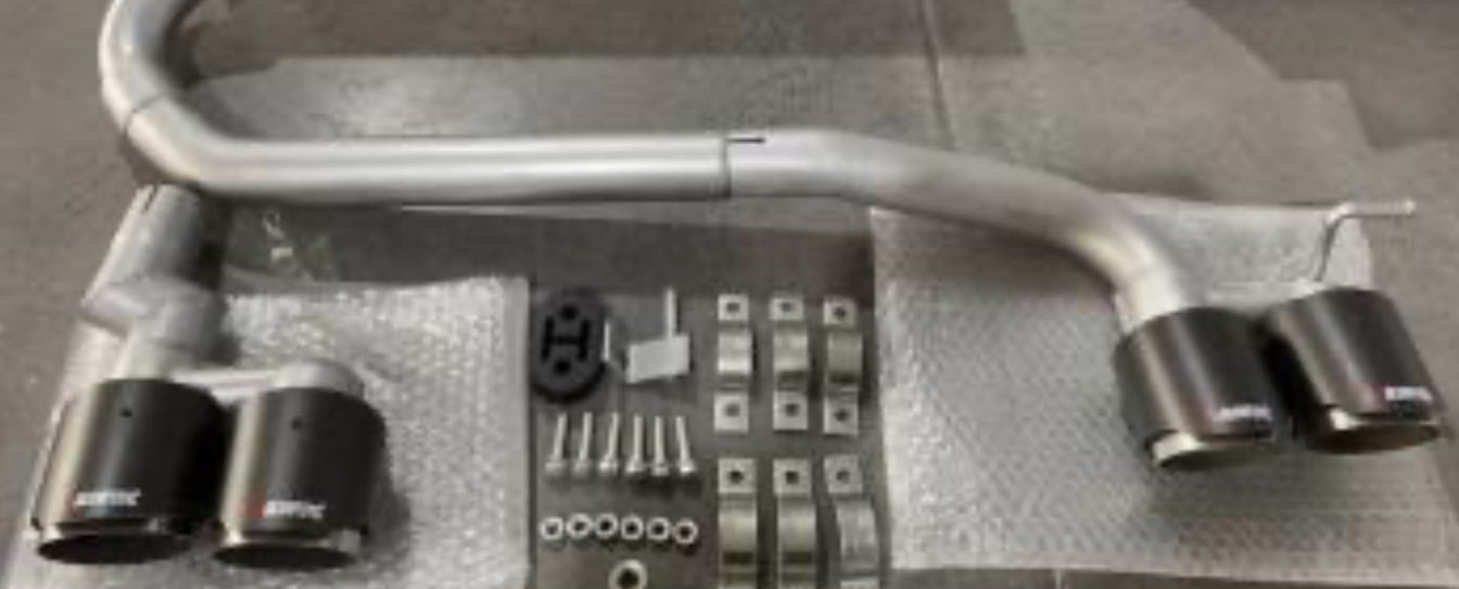 F30 M3 QUAD CONVERSION MUFFLER DELETE SYSTEM