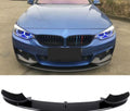 2014-2019 F32 M PERFORMANCE GLOSSY BLACK FRONT LIP