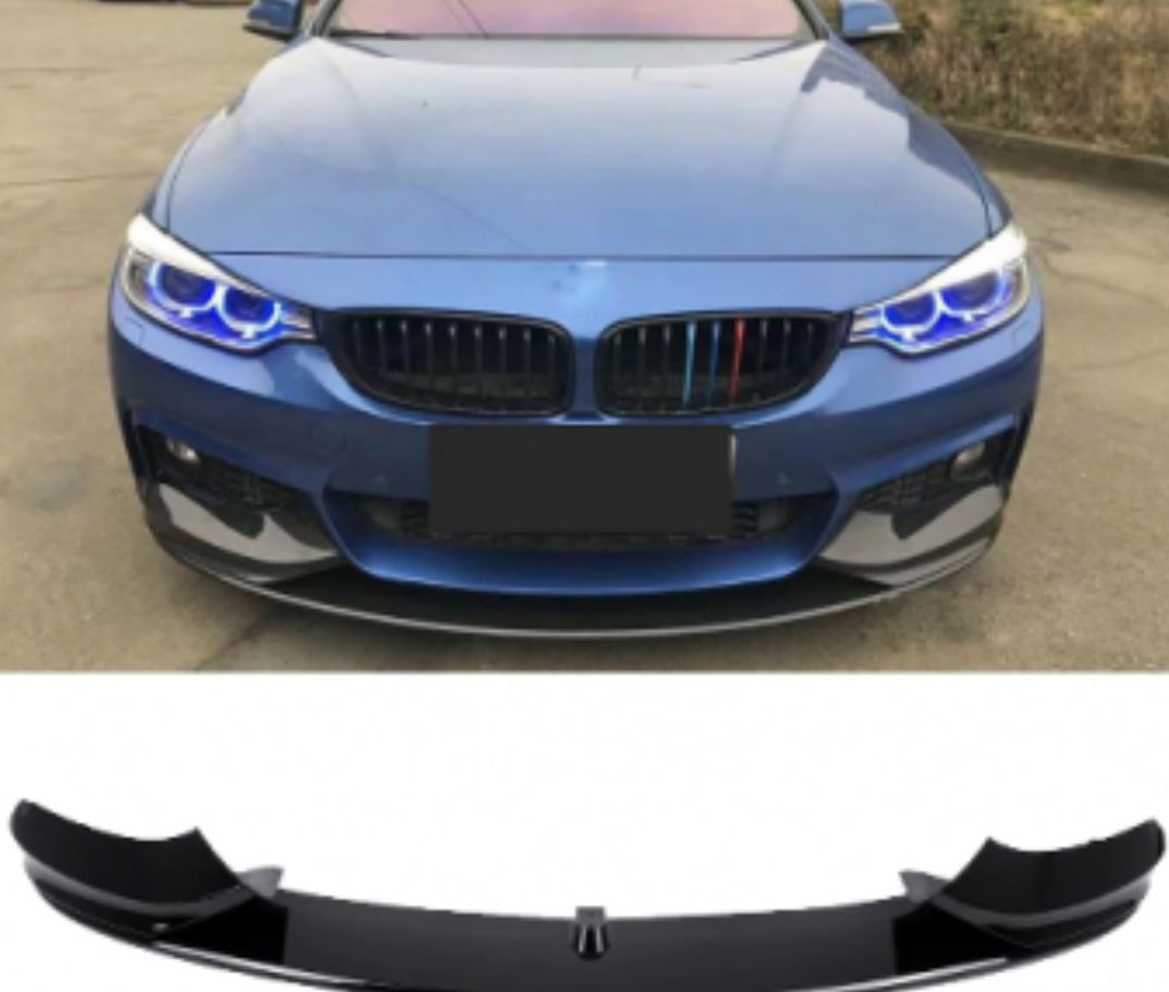 2014-2019 F32 M PERFORMANCE GLOSSY BLACK FRONT LIP