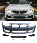 F30 2012-2018 M3 CONVERSION FRONT BUMPER
POLY PLASTIC - DIRECT FIT - PRIMER FINISH