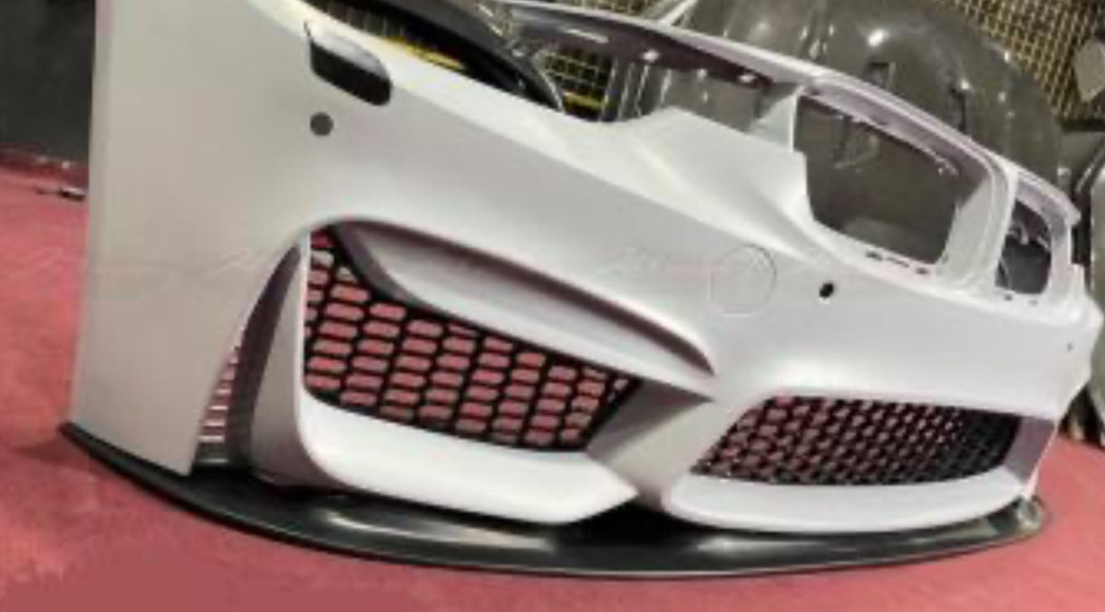 2014-2019 F32 F33 F36 M4 BUMPER WITH CS LIP
