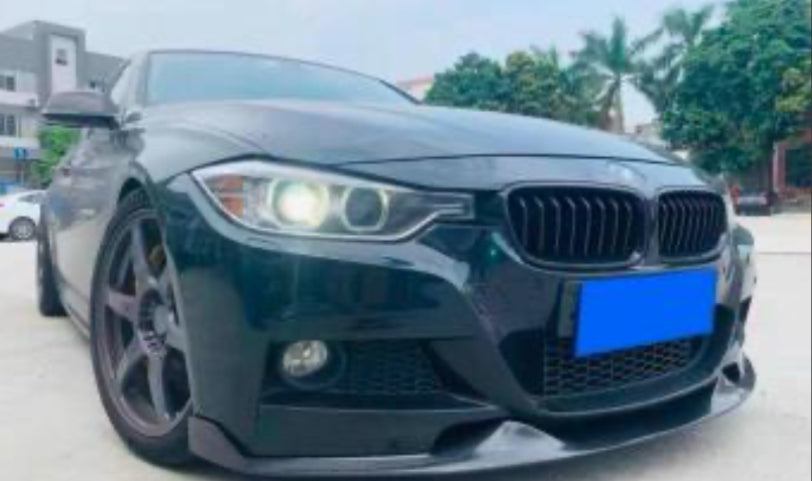 2012-2019 F30 MAD GLOSSY BLACK MSPORT FRONT LIP