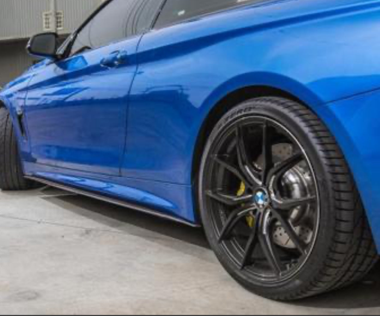 2014-2019 F32 F33 PERFORMANCE CARBON SIDE SKIRT EXTENSIONS
