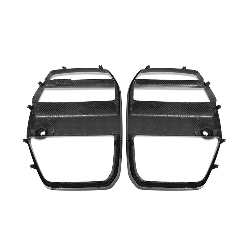 BMW G80 M3/G82 M4 ST Style Carbon Fibre Front Grills