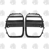 BMW G80 M3/G82 M4 ST Style Carbon Fibre Front Grills