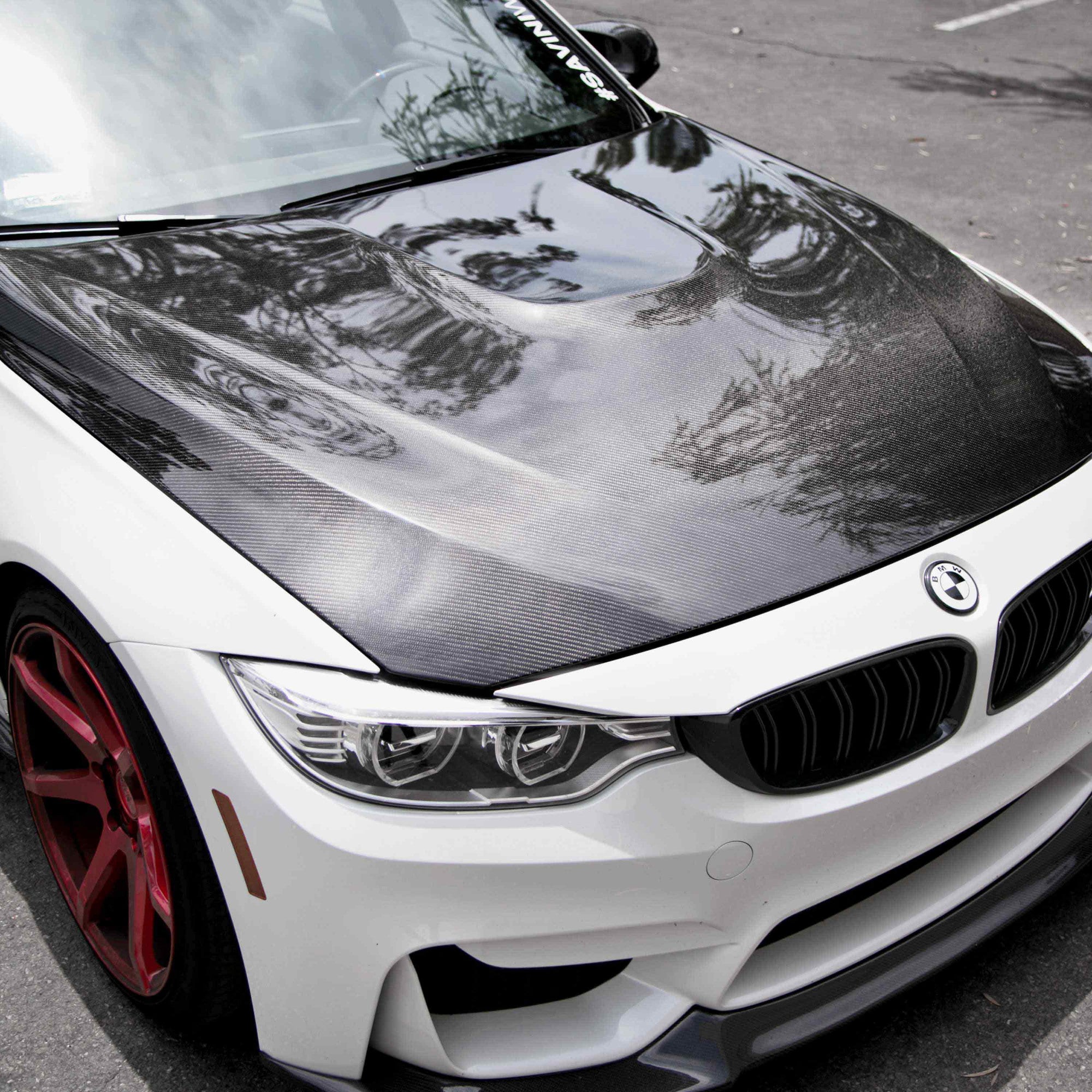 Seibon Carbon OE-Style Carbon Fiber Hood For 2015-2018 BMW F80 M3 And 2015-2020 F82/F83 M4