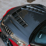 Seibon Carbon TV-Style Double Sided Carbon Fiber Hood For 2020-2026 Toyota GR Supra