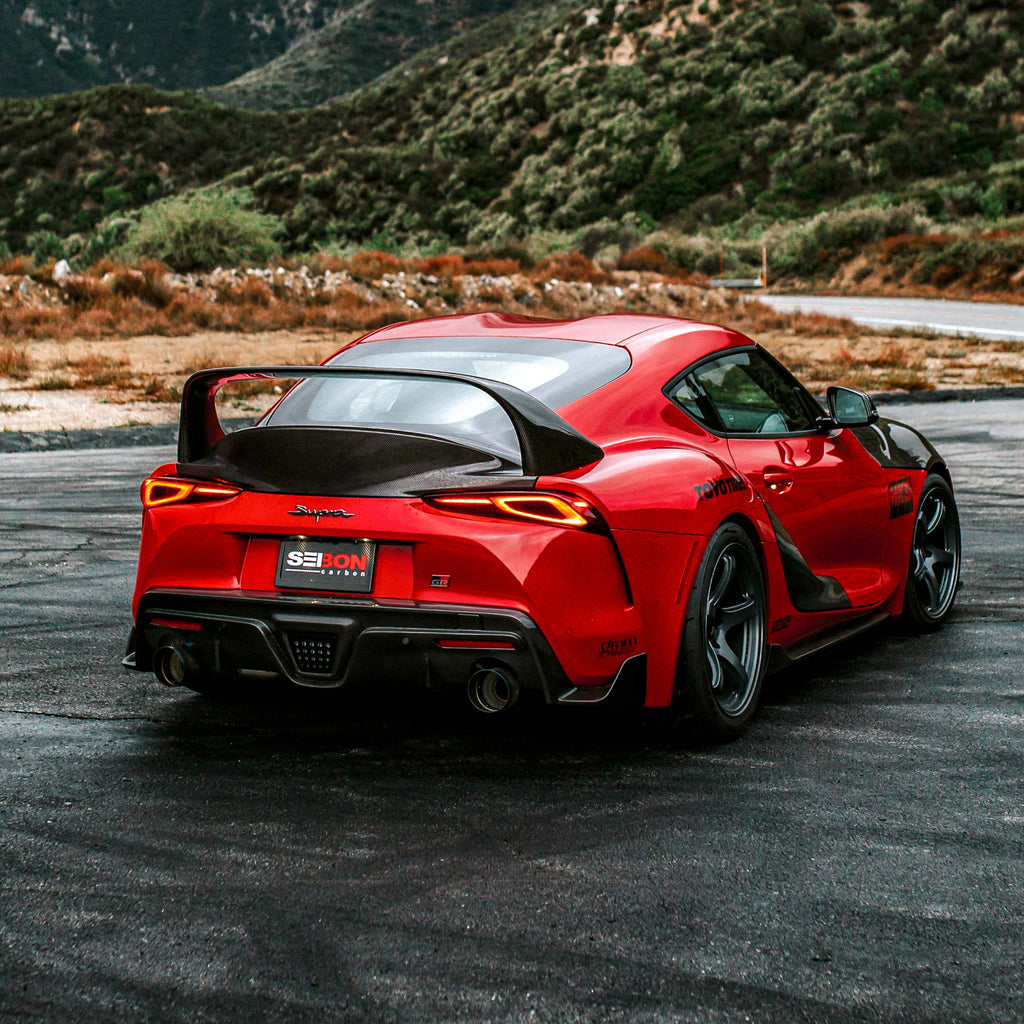 Seibon Carbon Carbon Fiber Trunk Lid For 2020-2026 Toyota GR Supra