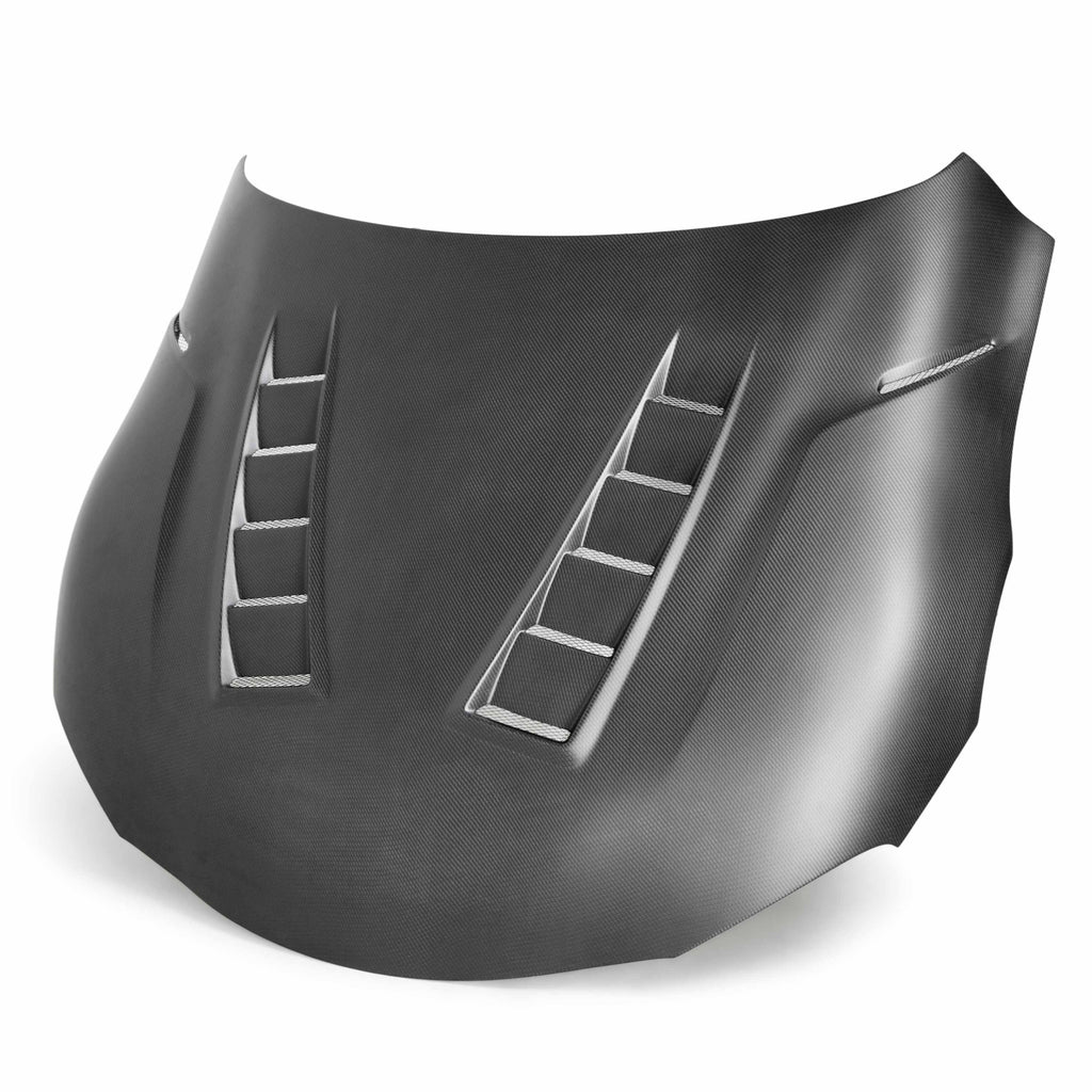 Seibon Carbon TS-Style DRY Carbon Fiber Hood For 2020-2026 Toyota GR Supra - Matte