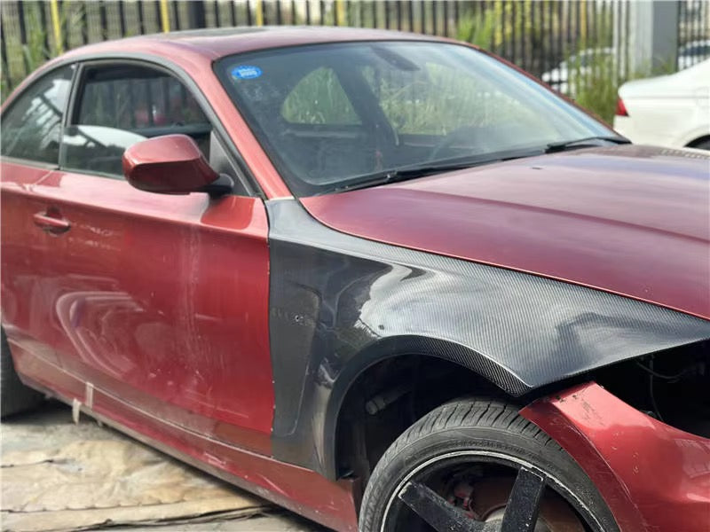 E82 1M/1 Series M Style Carbon Fibre Fenders