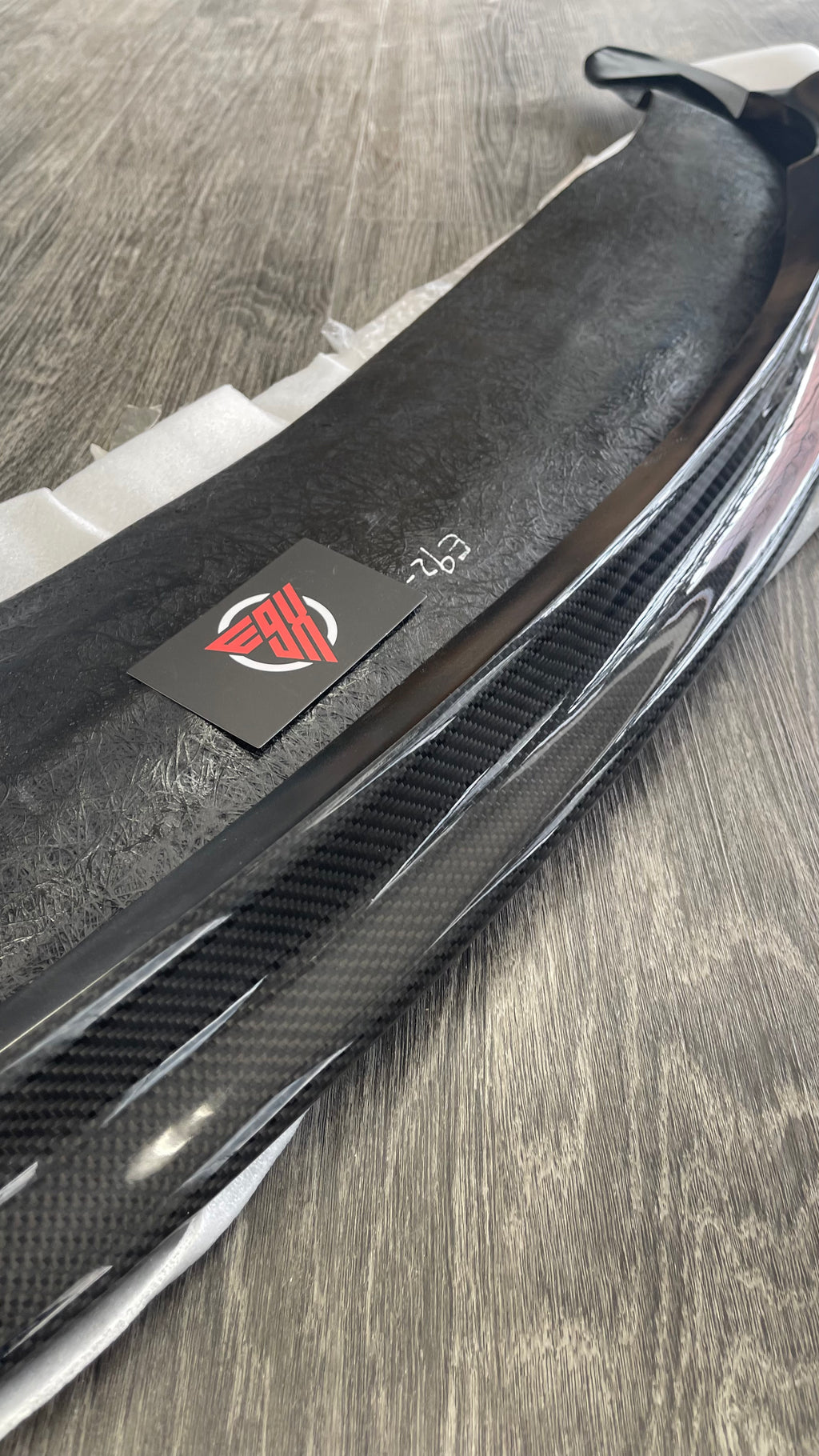 E92/E93 PRE-LCI M-Tech Ak Style Carbon Fibre Front Lip