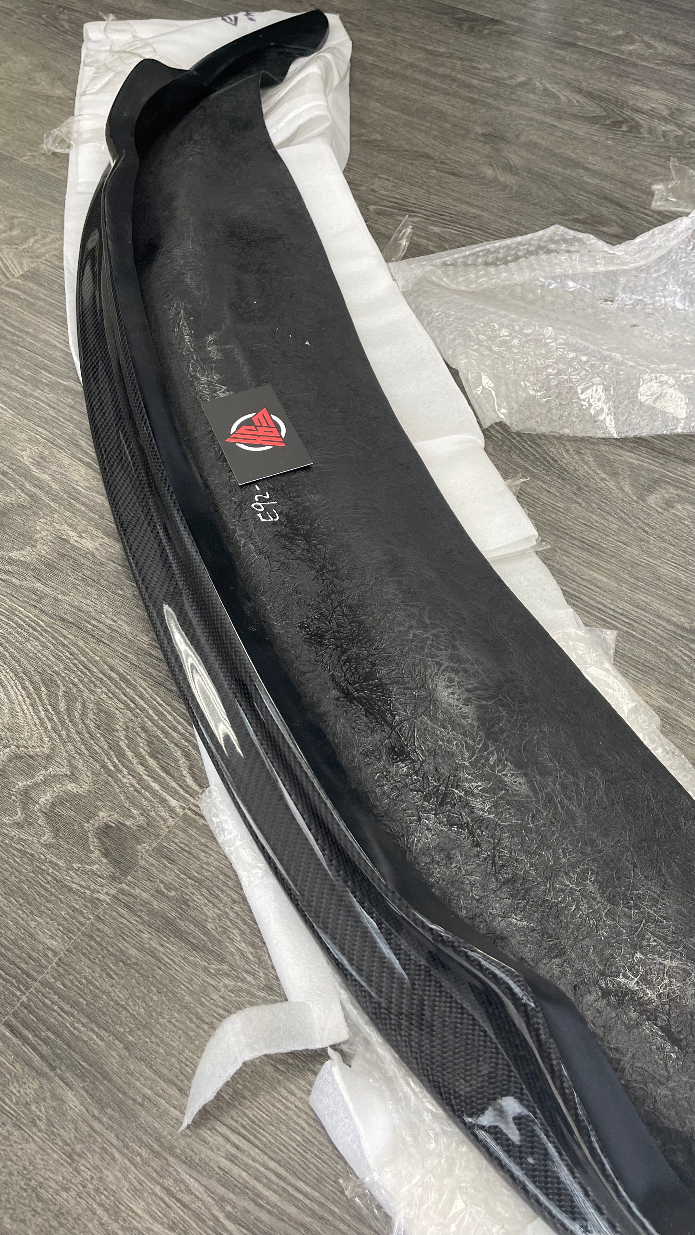E92/E93 PRE-LCI M-Tech Ak Style Carbon Fibre Front Lip