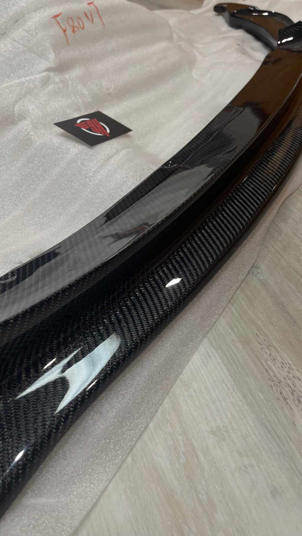 F80 M3 V Style Carbon Fibre Front Lip