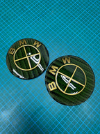 Custom BMW Carbon Composite Hood/Trunk Badges