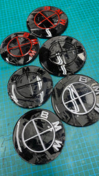 Custom BMW Carbon Composite Hood/Trunk Badges