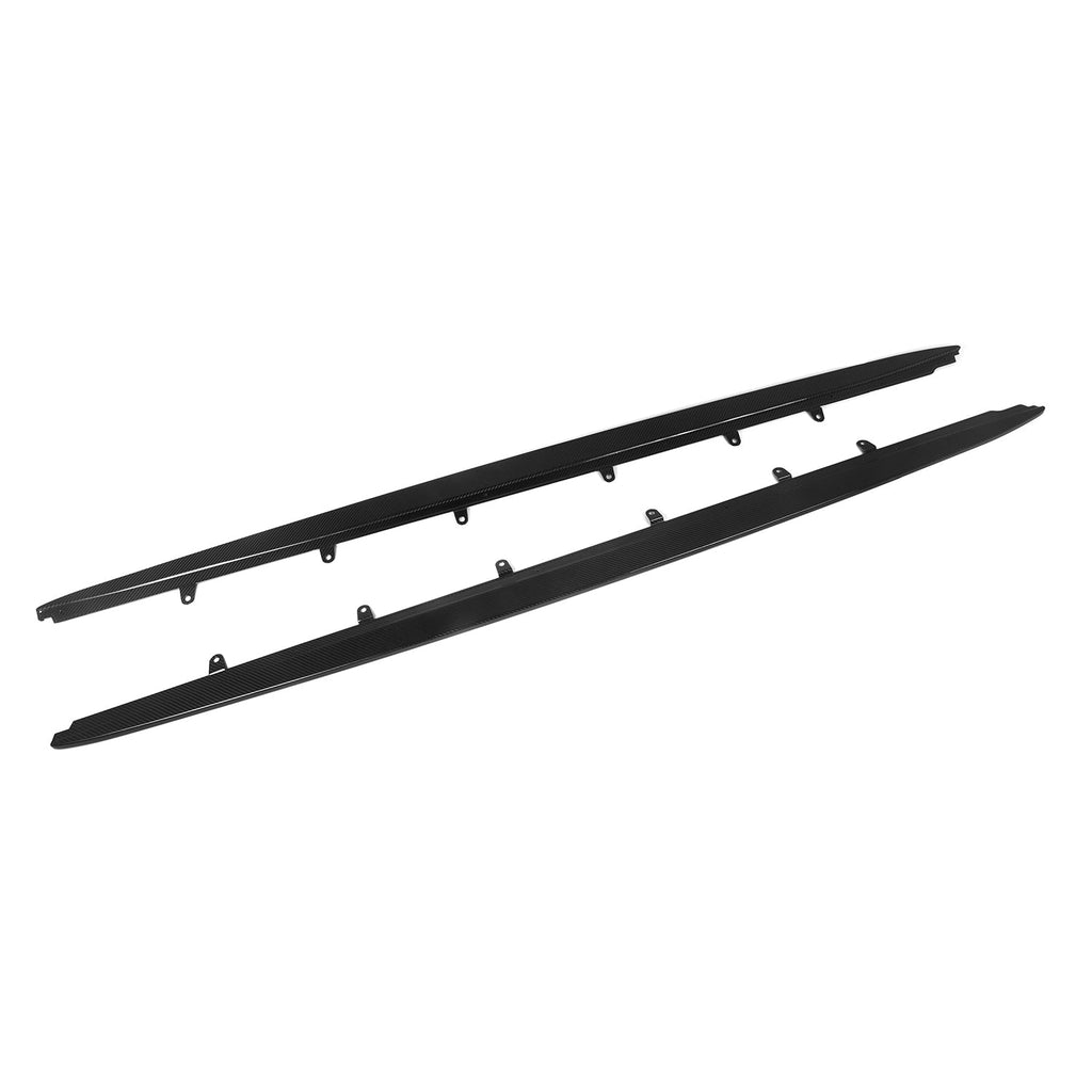MHC+ BMW F90 M5 & G30 5 Series Pre Preg Carbon Fibre Full Length Side Skirts