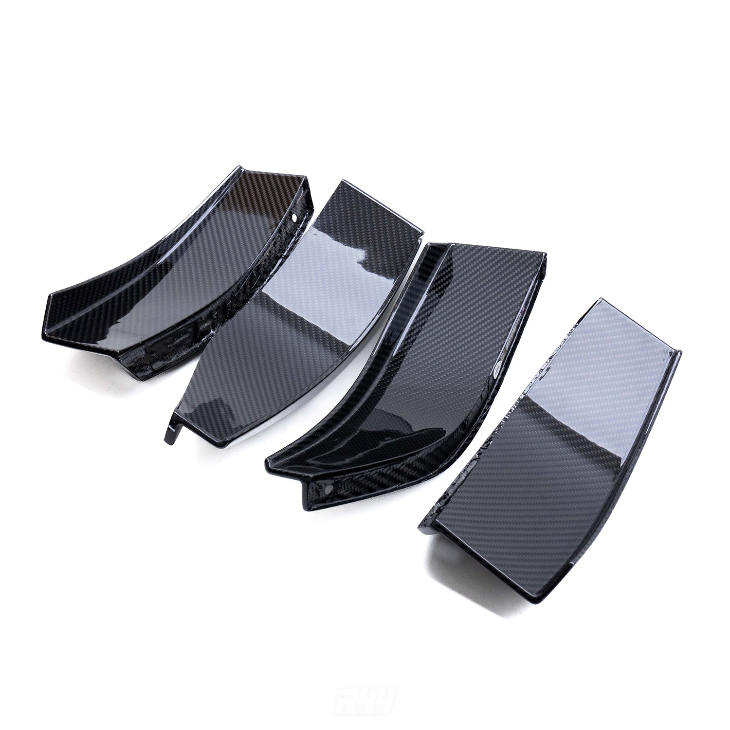 MHC+ BMW G80/G81 M3 & G82/G83 M4 GT4 Style Pre Preg Carbon Fibre Front Canards