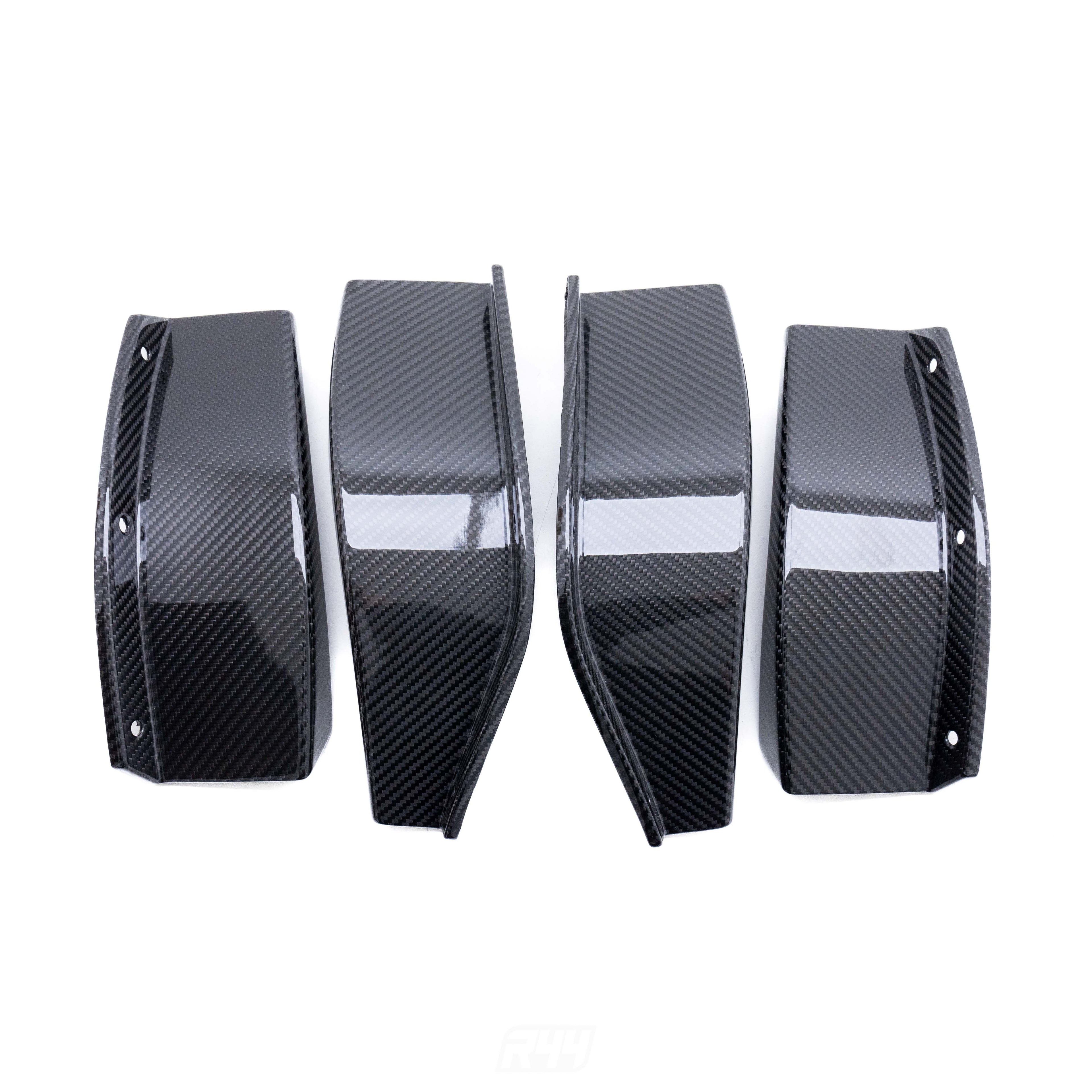 MHC+ BMW G80/G81 M3 & G82/G83 M4 GT4 Style Pre Preg Carbon Fibre Front Canards