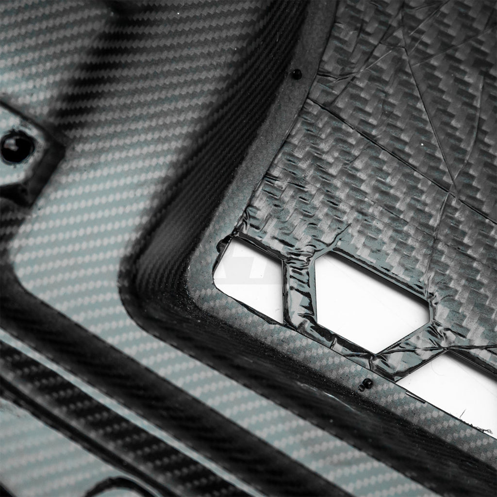 MHC+ BMW G80/G81 M3 & G82/G83 M4 Pre Preg Carbon Fibre GT4 Style Front Splitter
