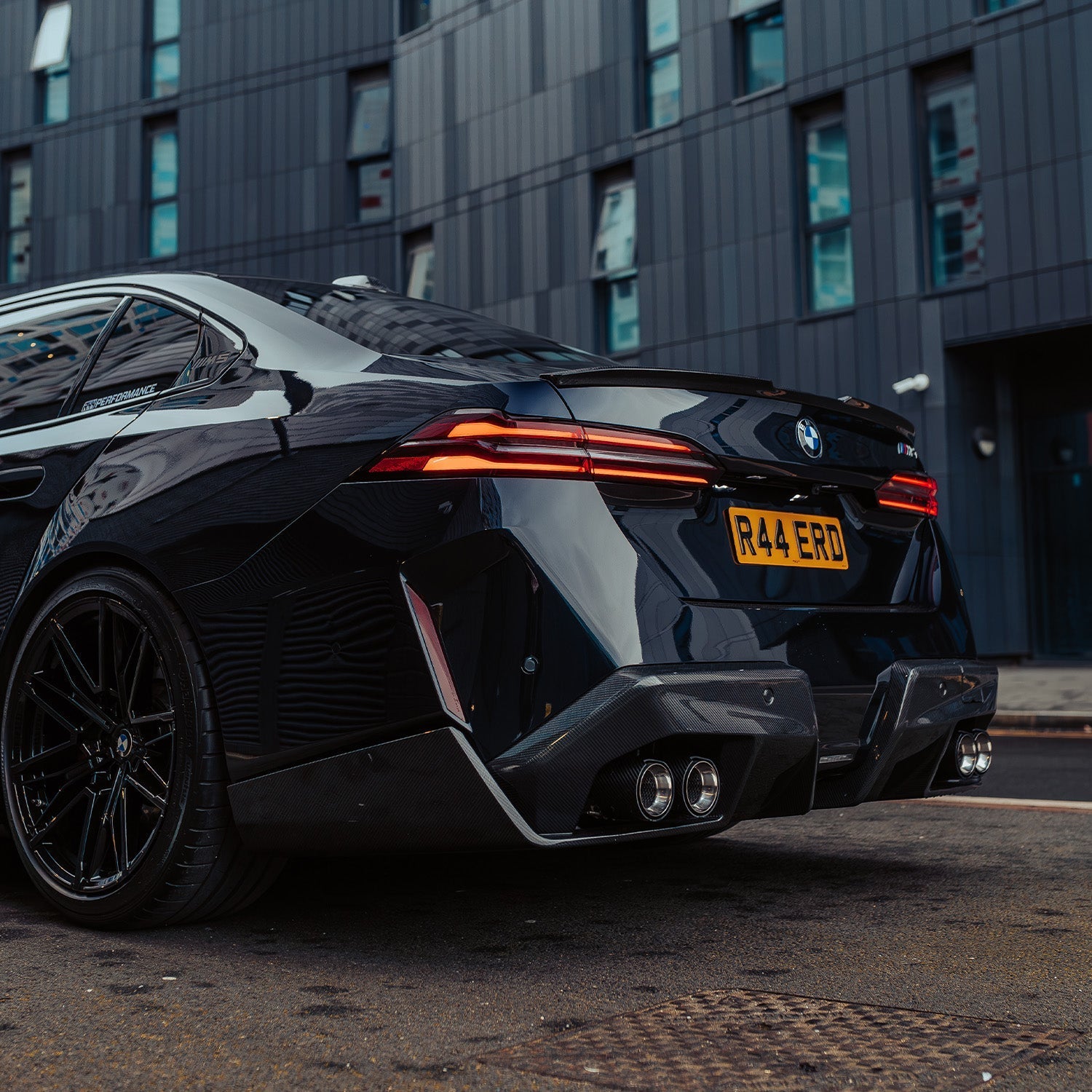 MHC+ BMW G90 & G99 M5 Pre Preg Carbon Fibre Performance Style Rear Diffuser