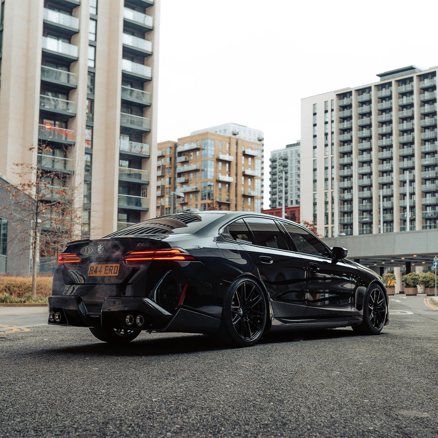 MHC+ BMW G90 M5 Pre Preg Carbon Fibre Performance Style Rear Spoiler
