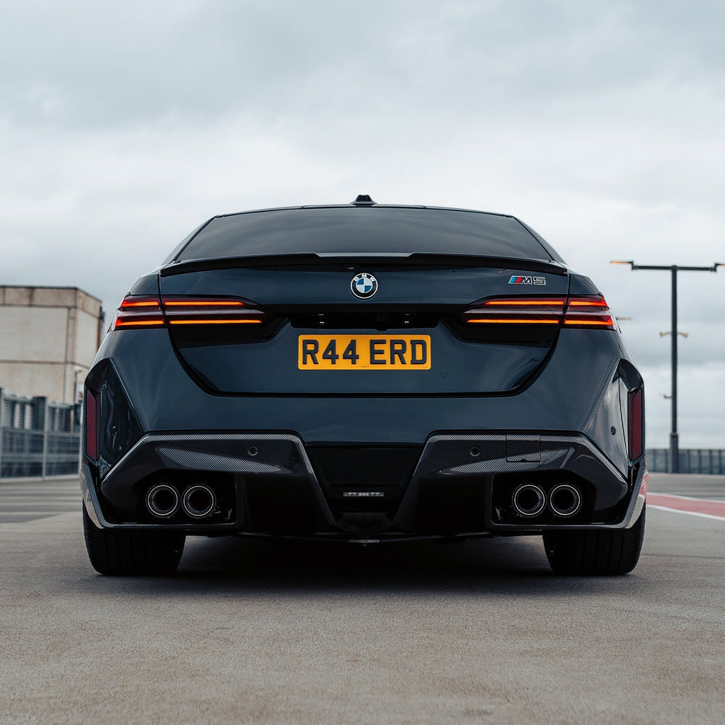 MHC+ BMW G90 M5 Pre Preg Carbon Fibre Performance Style Rear Spoiler