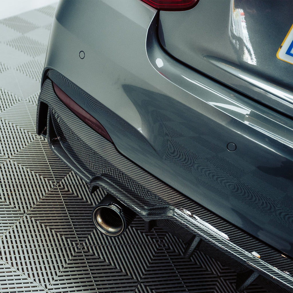 MHC+ BMW F22 F23 M235i & M240i Pre Preg Carbon Fibre Ultra Aggressive Style Rear Diffuser
