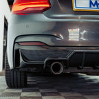MHC+ BMW F22 F23 M235i & M240i Pre Preg Carbon Fibre Ultra Aggressive Style Rear Diffuser