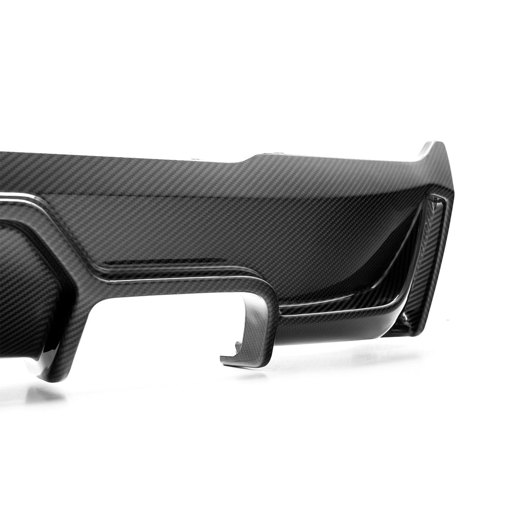 MHC+ BMW F22 F23 M235i & M240i Pre Preg Carbon Fibre Ultra Aggressive Style Rear Diffuser