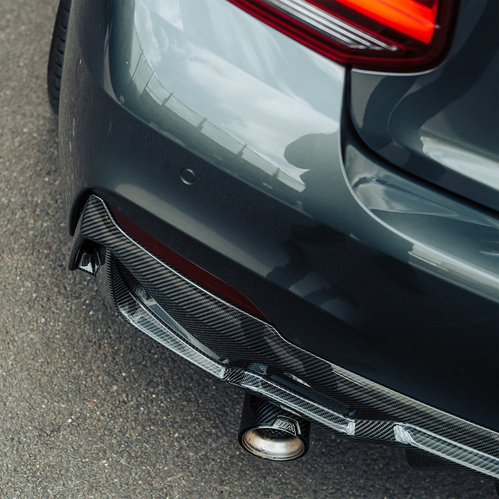 MHC+ BMW F22 F23 M235i & M240i Pre Preg Carbon Fibre Ultra Aggressive Style Rear Diffuser