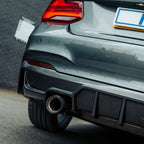 MHC+ BMW F22 F23 M235i & M240i Pre Preg Carbon Fibre Ultra Aggressive Style Rear Diffuser