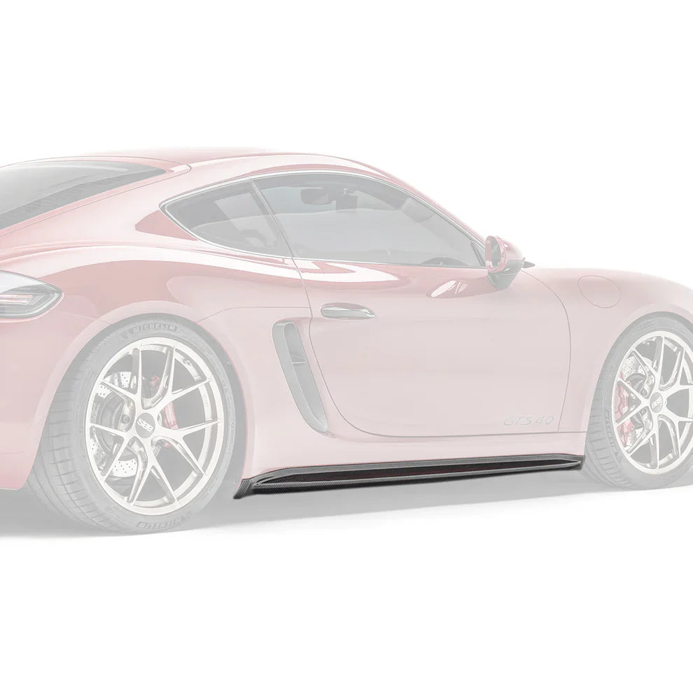ADRO Porsche 718 Carbon Fiber Side Skirts