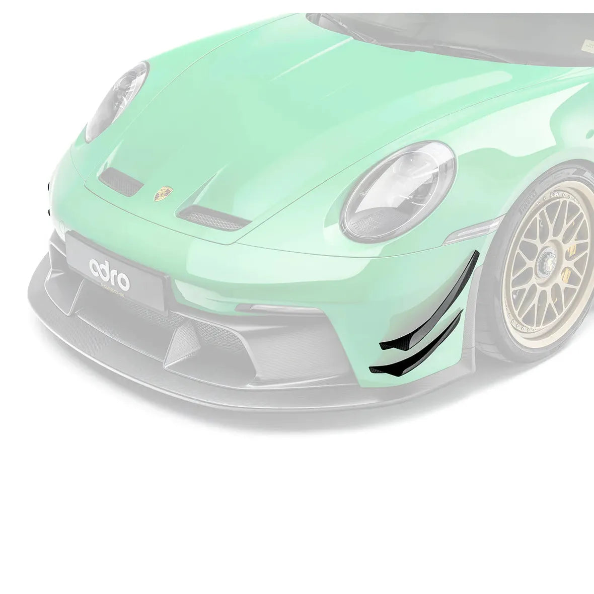 ADRO Porsche 992.1 GT3 Prepreg Canards