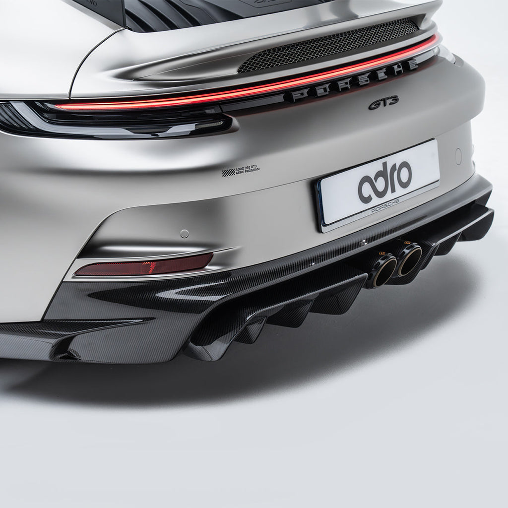 ADRO Porsche 992.1 GT3 Carbon Fiber Rear Apron Panel