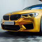 R44 BMW M5 CSL Yellow Daytime Running Lights LED Module Set UK/EU (F90 Pre LCI)
