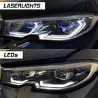 R44 BMW 3 Series CSL Yellow Daytime Running Lights LED Module Set (G20/G21)