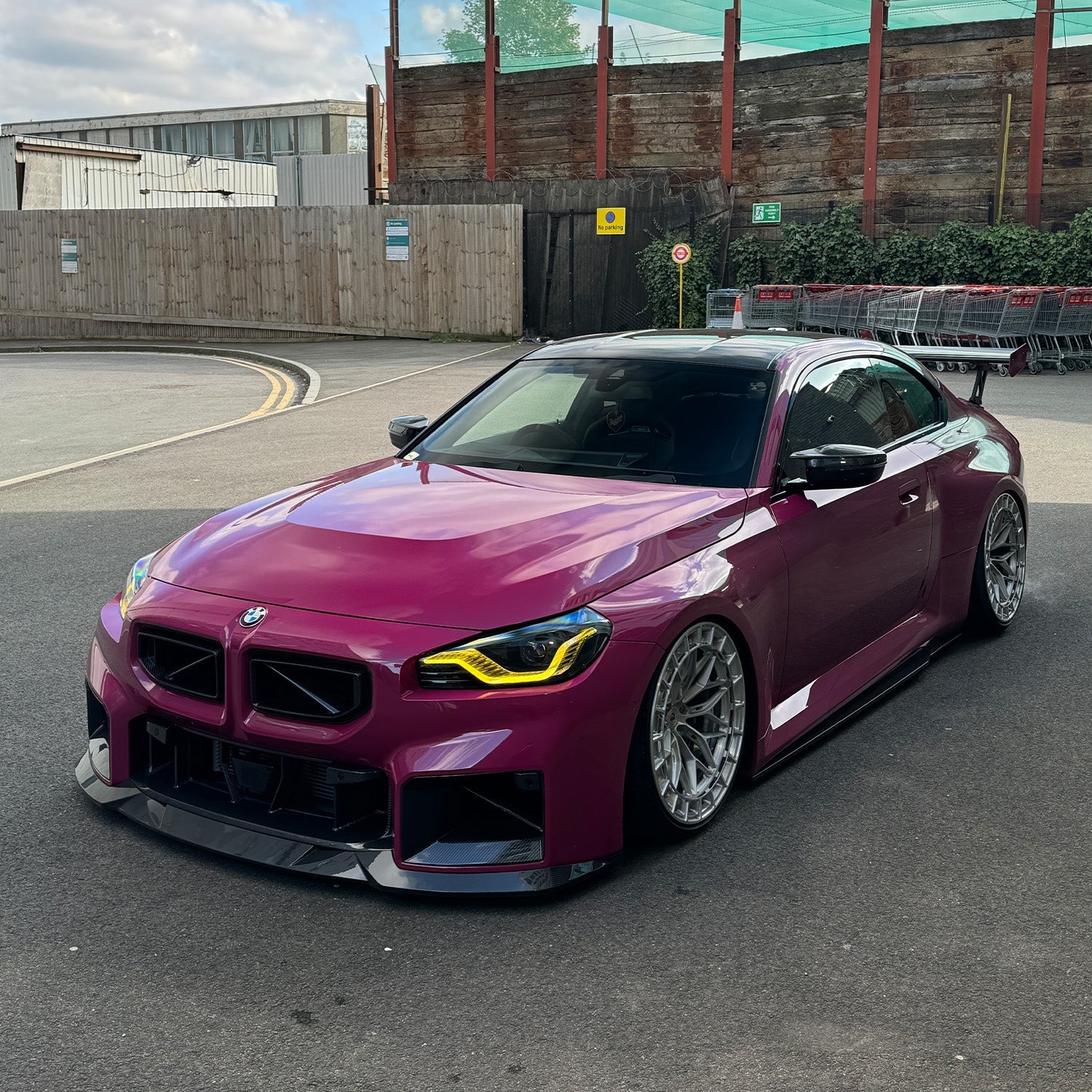 R44 BMW G87 M2 Carbon Fibre Front Styling Kit