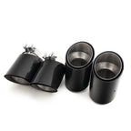 R44 BMW G90 & G99 M5 Carbon Fibre Exhaust Tips Set