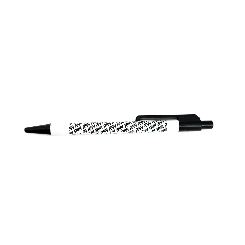 R44 Ballpoint Pen with Performance Design in Gloss White and Blue Ink