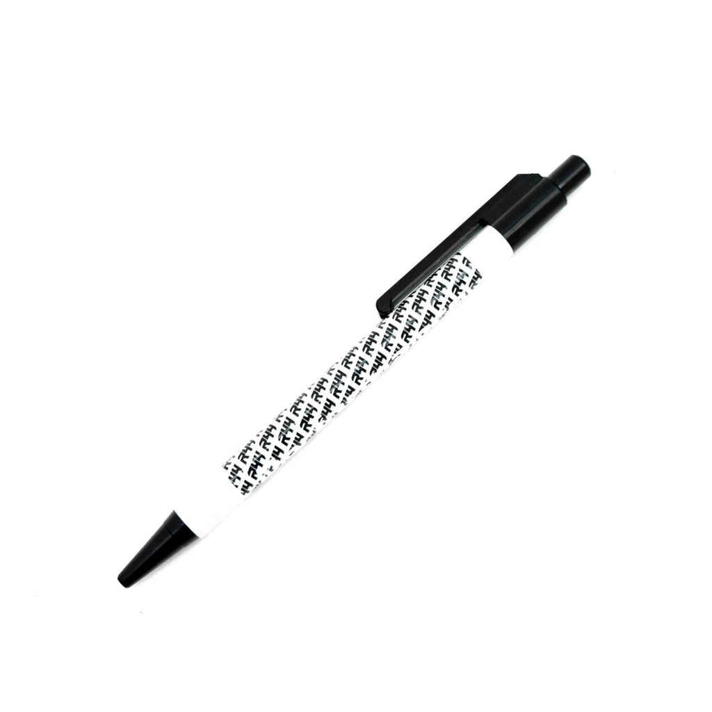 R44 Ballpoint Pen with Performance Design in Gloss White and Blue Ink