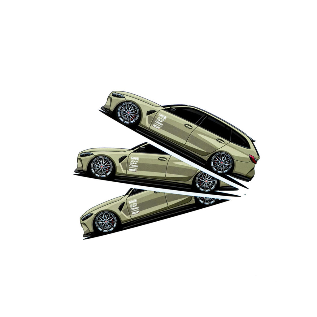 R44 Performance Sticker - BMW G81 M3 Touring Build