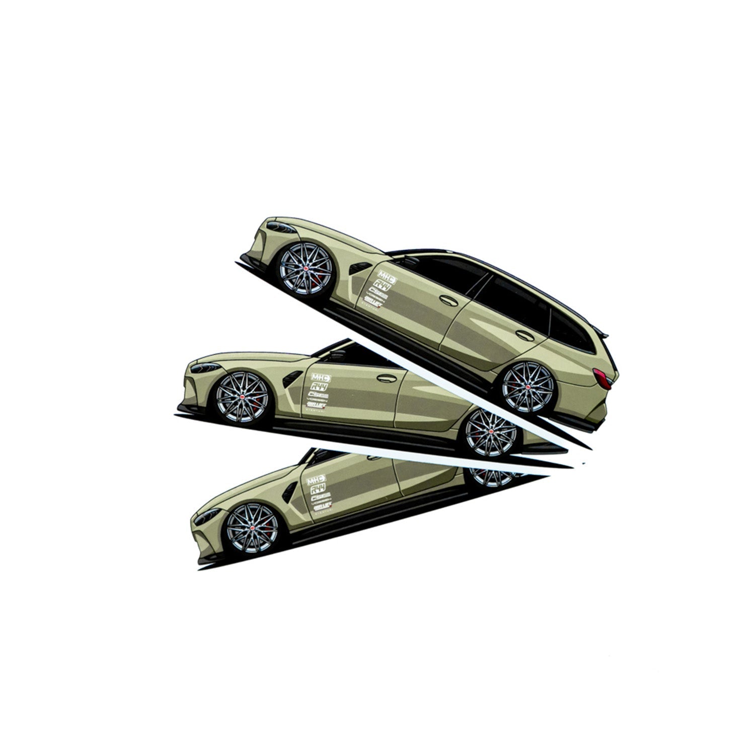 R44 Performance Sticker - BMW G81 M3 Touring Build