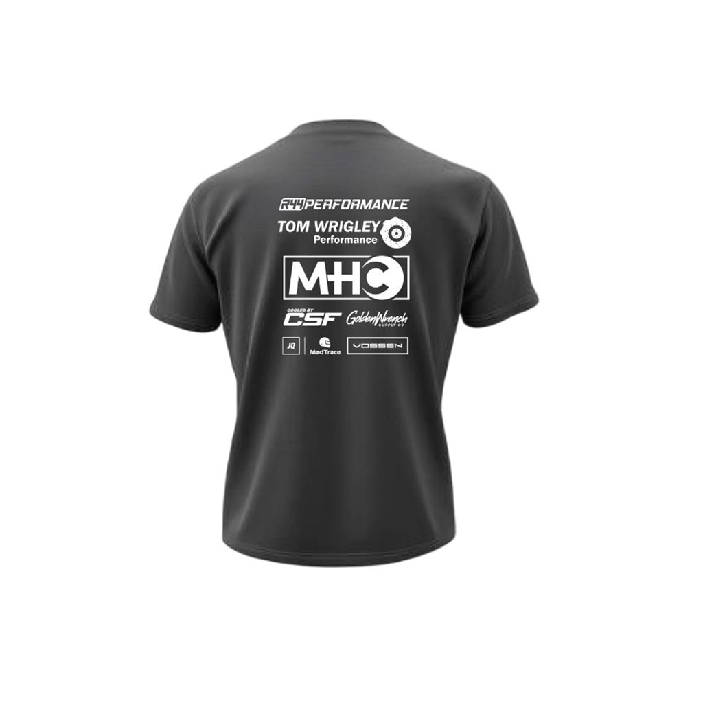 R44 Performance Racing Tee In Grey