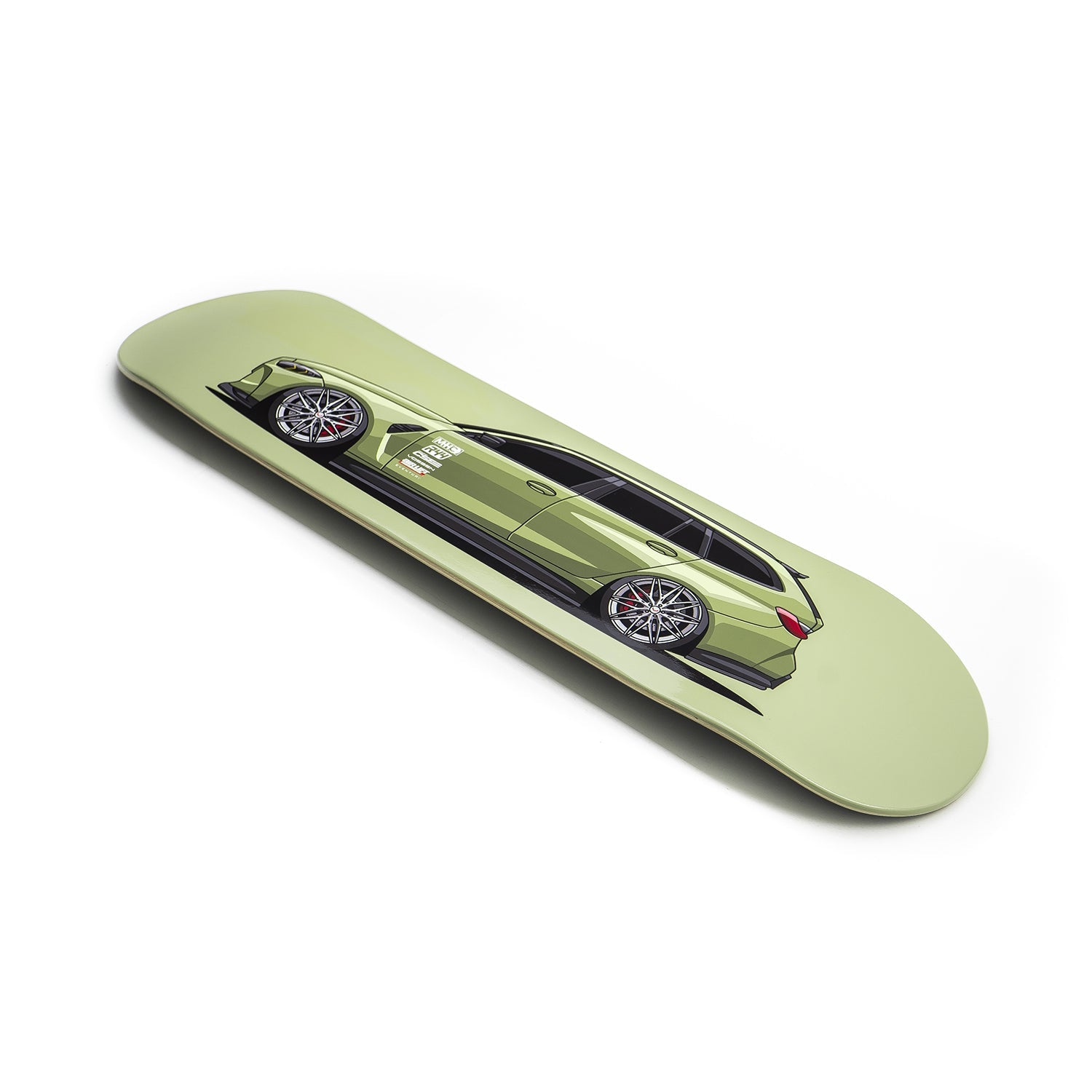 R44 Performance Skateboard Deck - BMW G81 M3 Touring Build (Khaki)
