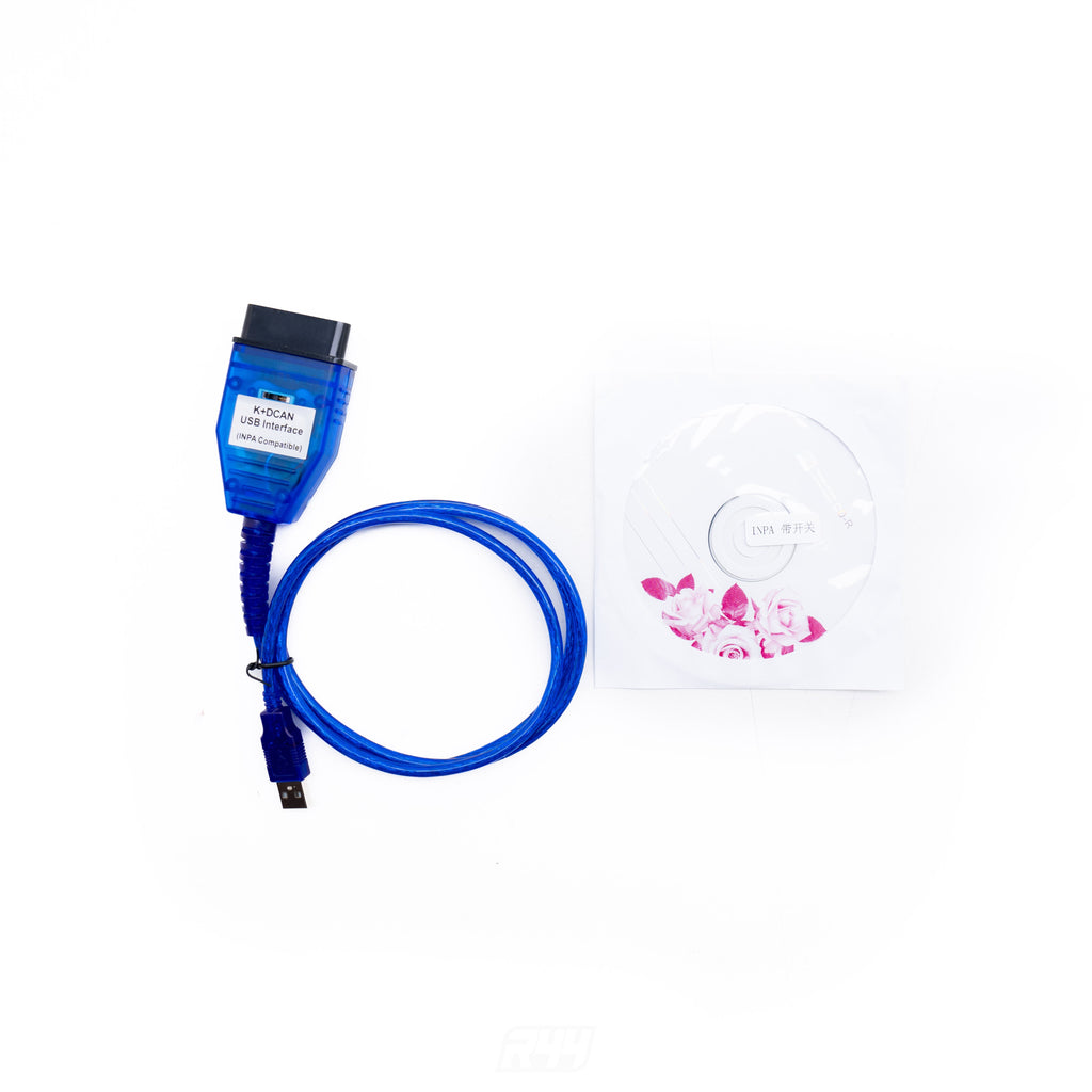 KDCAN K+D CAN Cable Kcan dcan Ediabas obd OBD2 OBDii Interface BMW